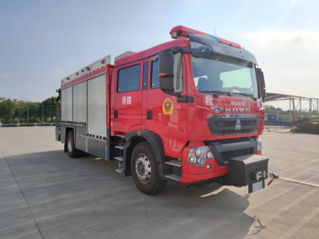 潤泰牌RT5180TXFHJ40/H6化學(xué)救援消防車