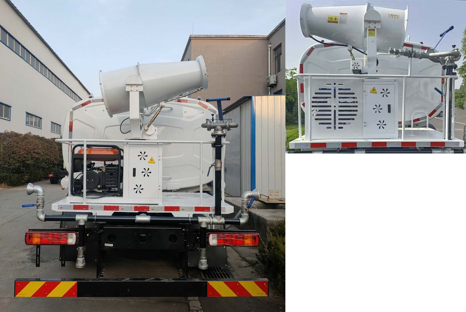 諸專牌GLB5160GPSE6-P1綠化噴灑車公告圖片