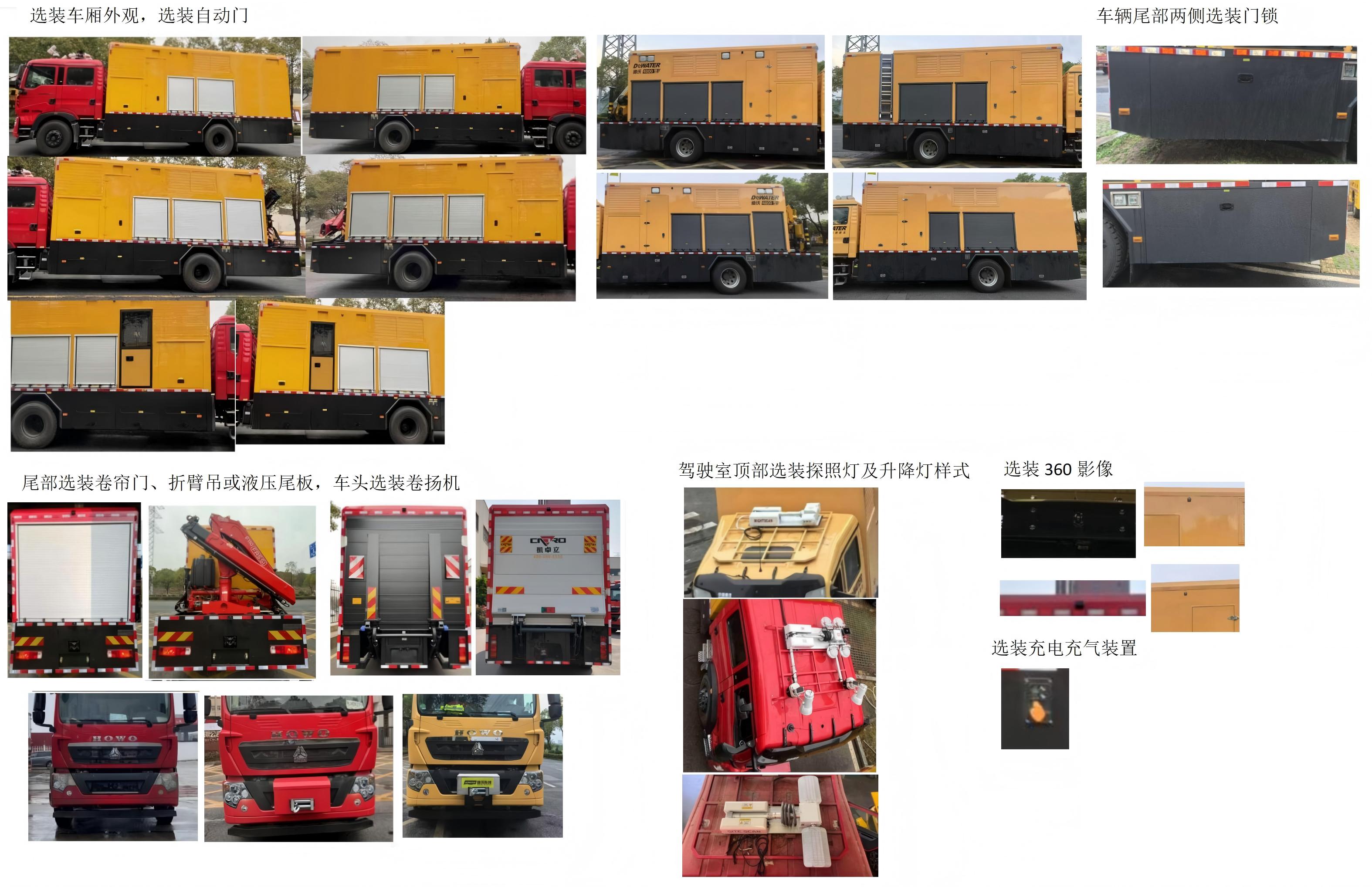笛沃牌DWP5182TPSHW1大流量排水搶險(xiǎn)車(chē)公告圖片