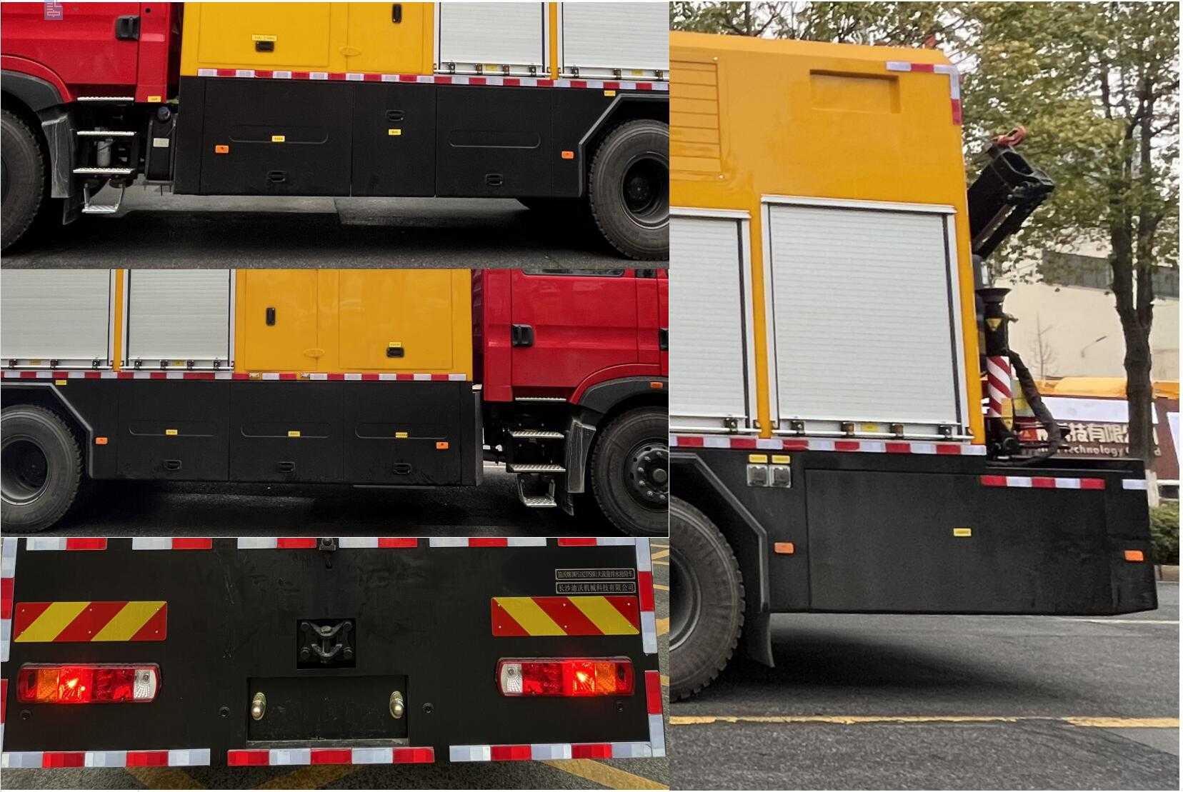 笛沃牌DWP5182TPSHW1大流量排水搶險(xiǎn)車(chē)公告圖片