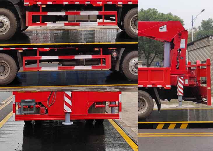 砼俠牌TW5161JSQ隨車起重運輸車公告圖片