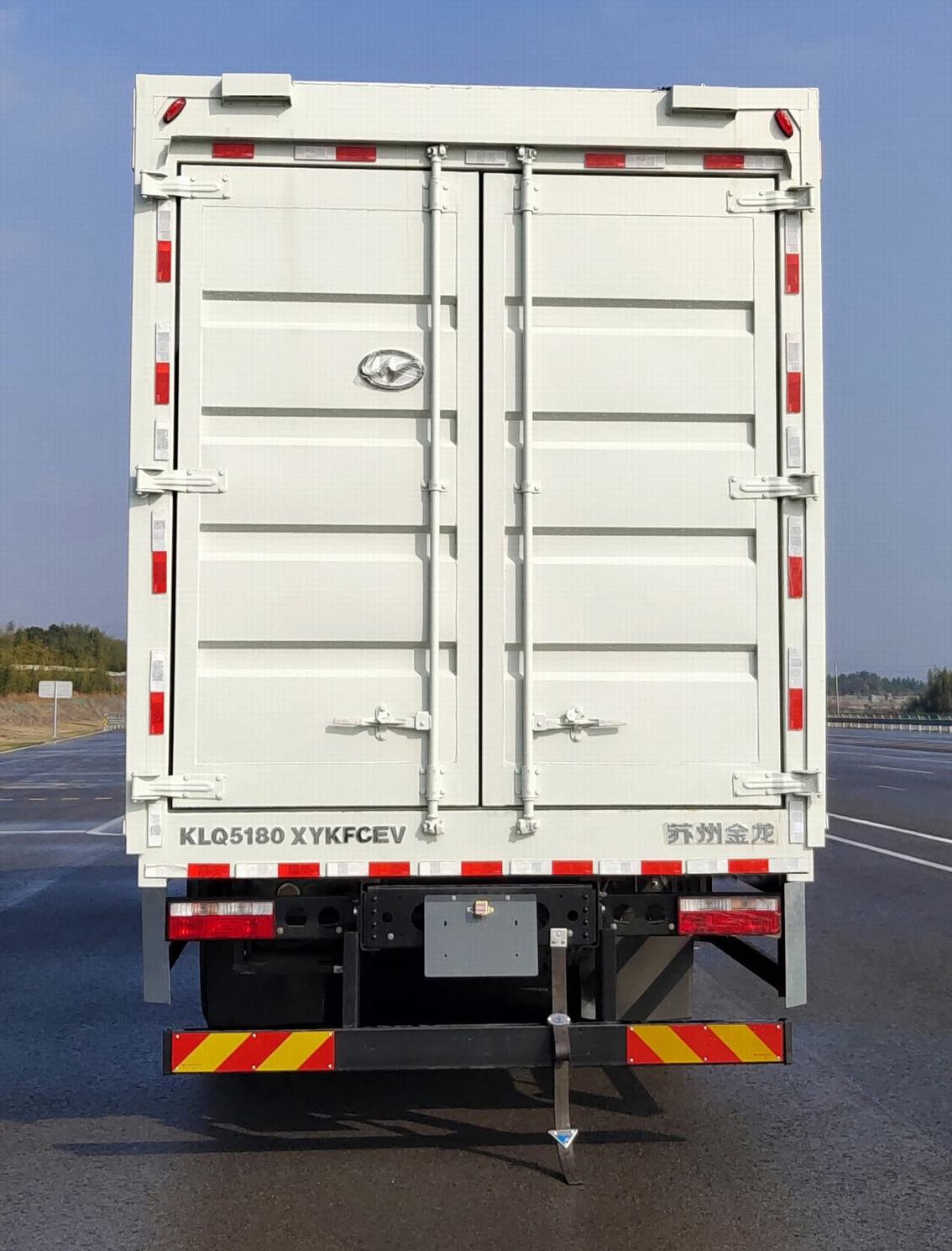 海格牌KLQ5180XYKFCEV燃料電池翼開啟廂式車公告圖片