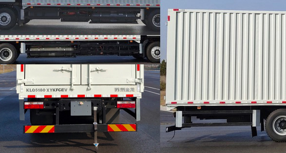 海格牌KLQ5180XYKFCEV燃料電池翼開啟廂式車公告圖片