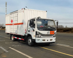 权骏牌JJJ5125XRY易燃液体厢式运输车