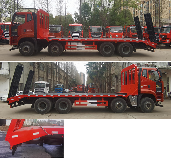 解放牌CA5310TPBP62K1L6T4A1E6平板運(yùn)輸車公告圖片