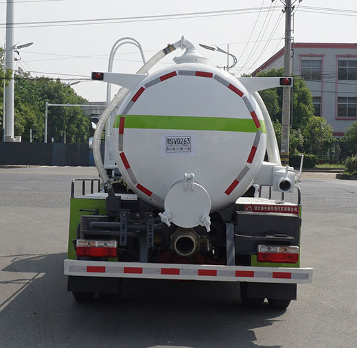 中潔牌XZL5080GXWBEV純電動吸污車公告圖片