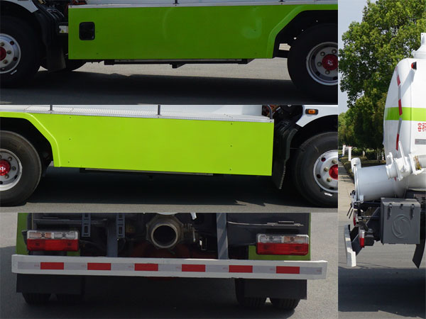 中潔牌XZL5080GXWBEV純電動吸污車公告圖片