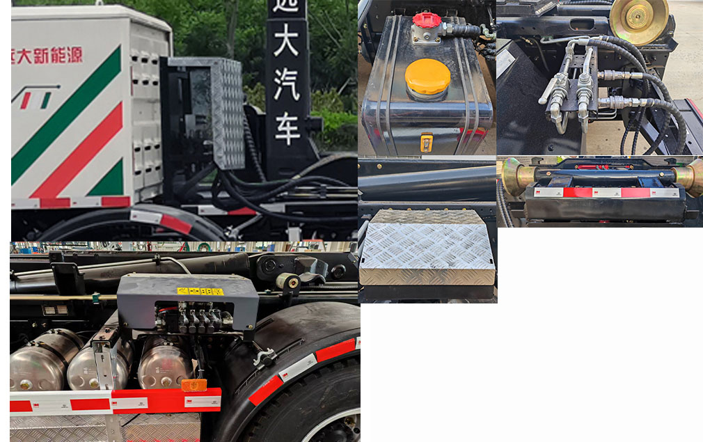 衡霸牌YYD5320ZXXDBEV純電動車廂可卸式垃圾車公告圖片