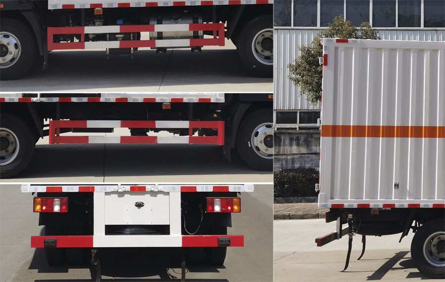 大力牌DLQ5042XRQZZ6易燃?xì)怏w廂式運(yùn)輸車公告圖片