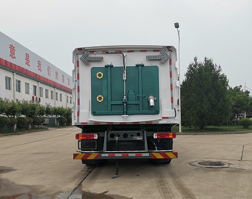 綠葉牌JYJ5187TXSEV純電動(dòng)洗掃車公告圖片