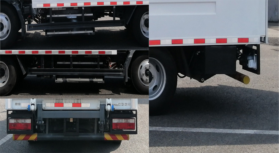 江淮牌HFC5043XTYEV1N純電動密閉式桶裝垃圾車公告圖片