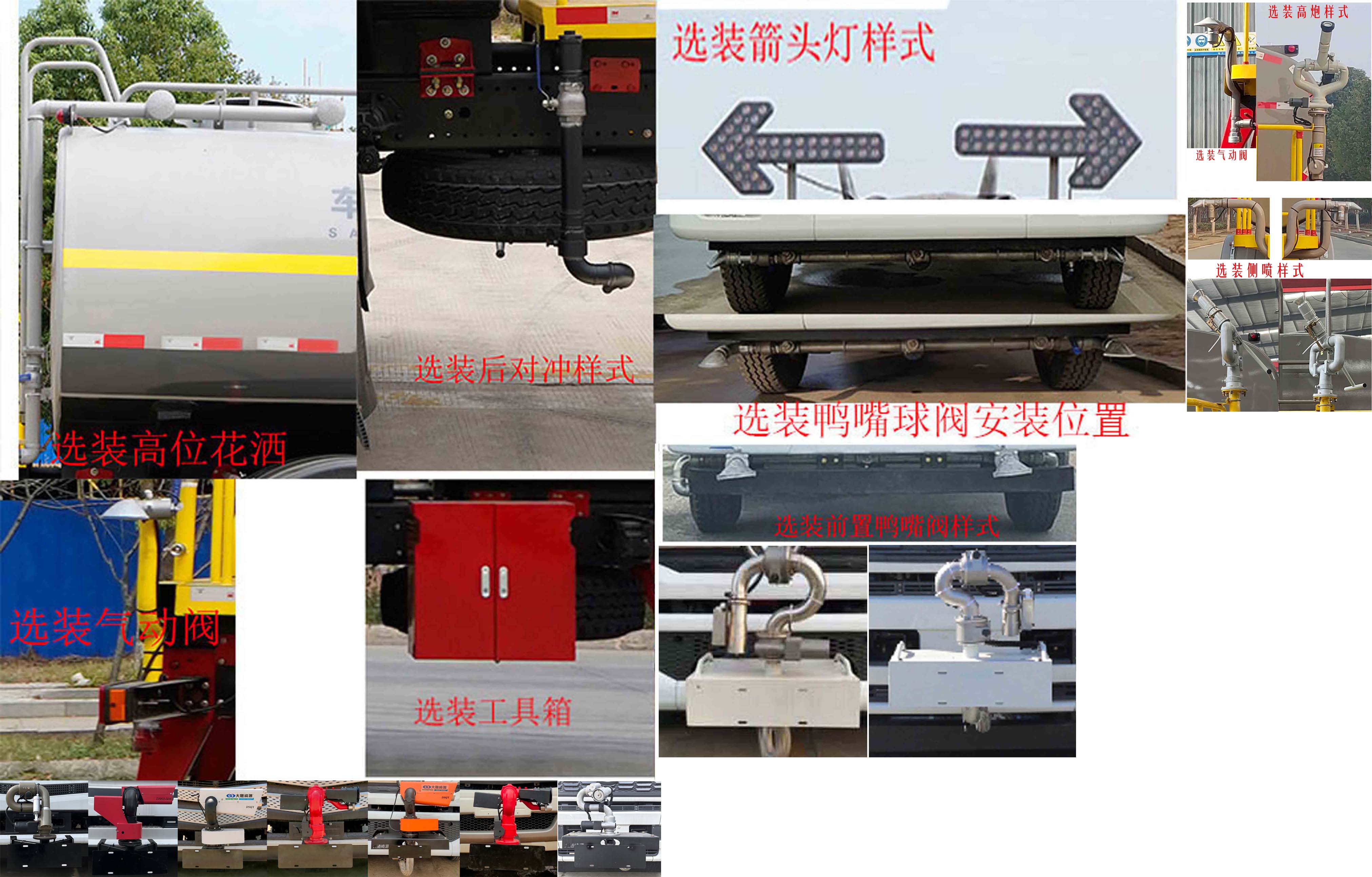 凱力風牌KLF5180GPSEQ6綠化噴灑車公告圖片