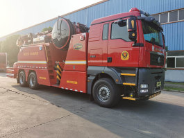 捷达消防牌SJD5300TXFBP600/YDXZSDA泵浦消防车