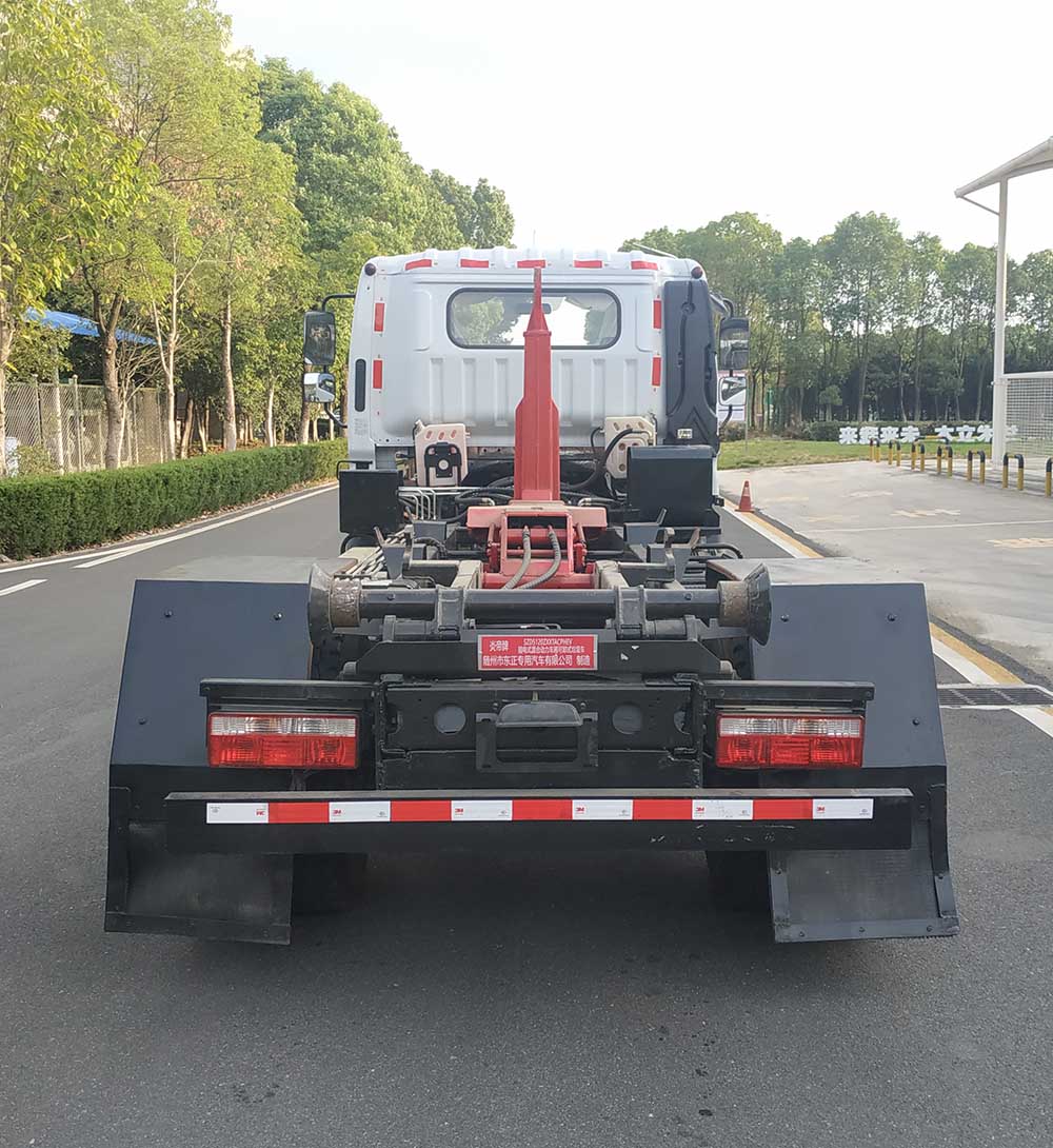 炎帝牌SZD5120ZXXTACPHEV插電式混合動(dòng)力車廂可卸式垃圾車公告圖片