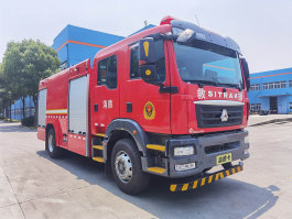 捷达消防牌SJD5172GXFPM60/SDA泡沫消防车