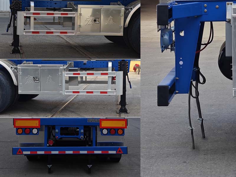 正康宏泰牌HHT9400GRYG易燃液体罐式运输半挂车公告图片