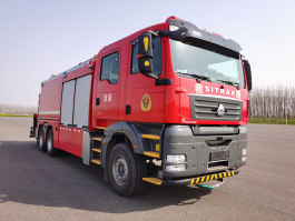 捷达消防牌SJD5320GXFPM100/SDA泡沫消防车