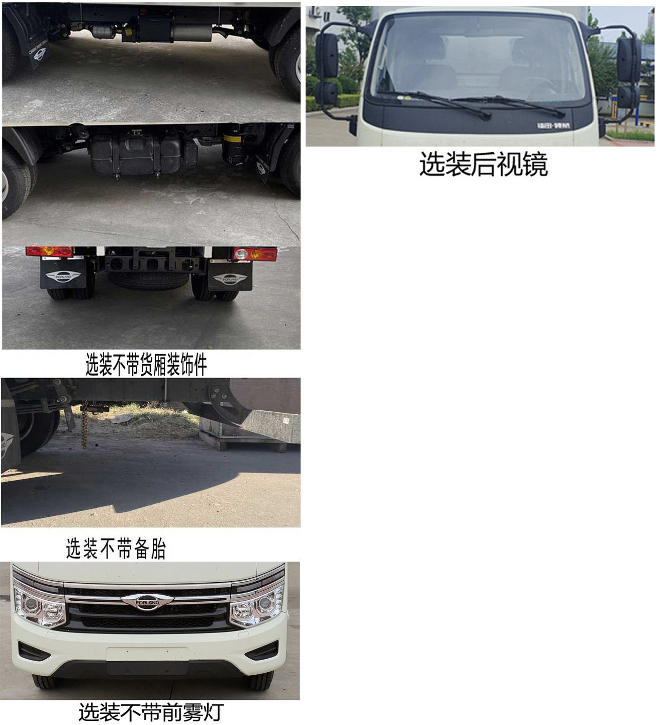 福田牌BJ5035XYK5JV5-11翼开启厢式车公告图片