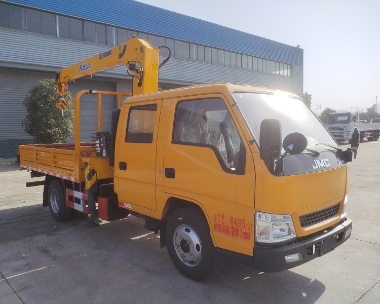程力牌CL5060JSQ6AJB随车起重运输车