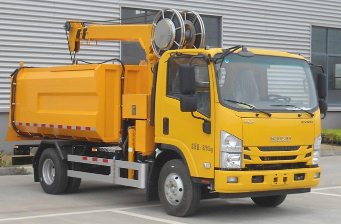 HAJ5082TWGQ型挖掏式管道疏通车图片