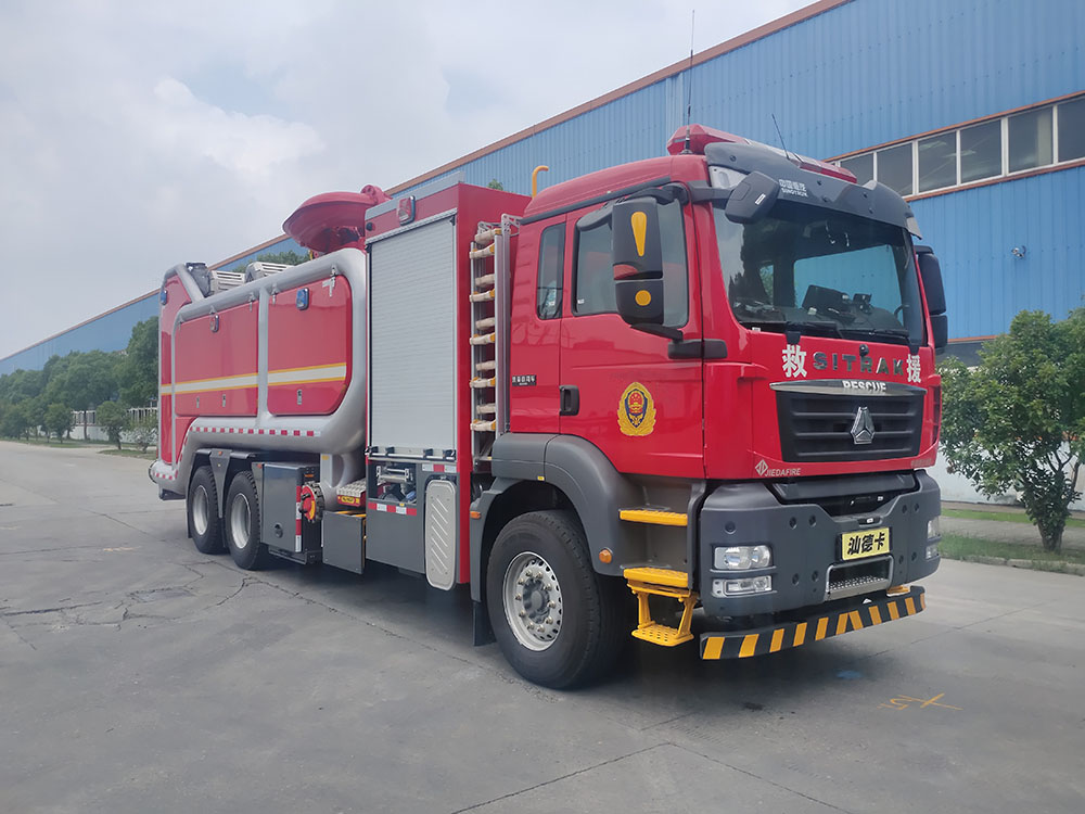 SJD5310TXFBP600/DZSDA型泵浦消防车图片
