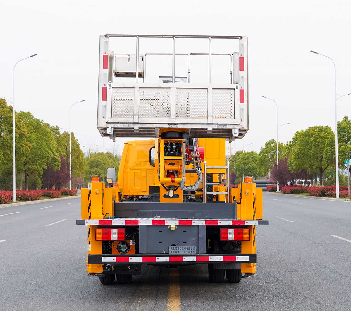 瑞雅晟牌RRR5043JGKJ高空作業(yè)車(chē)公告圖片