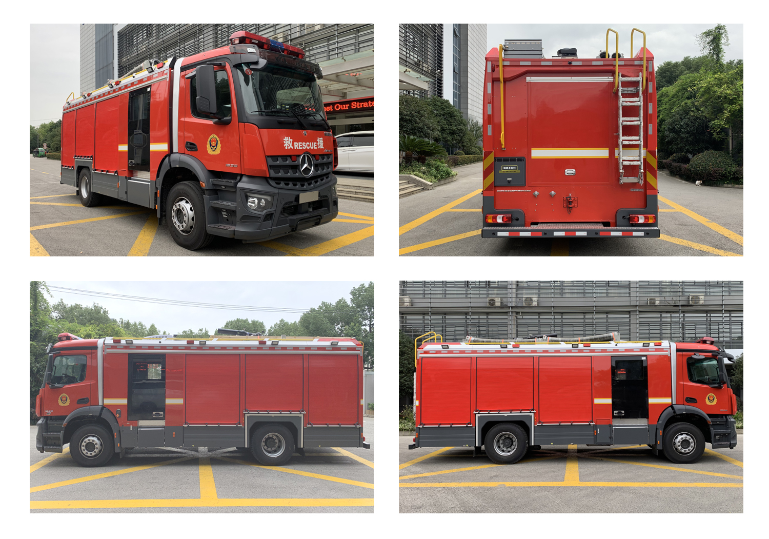 振翔股份牌ZXT5190GXFPM60/A6D泡沫消防车公告图片