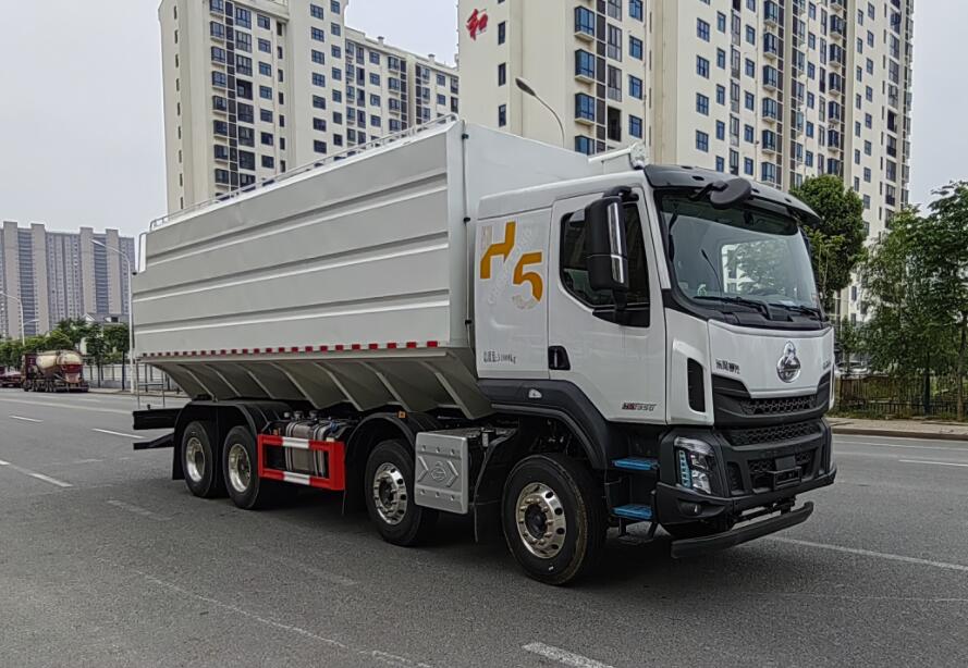 神鷹牌YG5310ZSLLZ6散裝飼料運輸車公告圖片