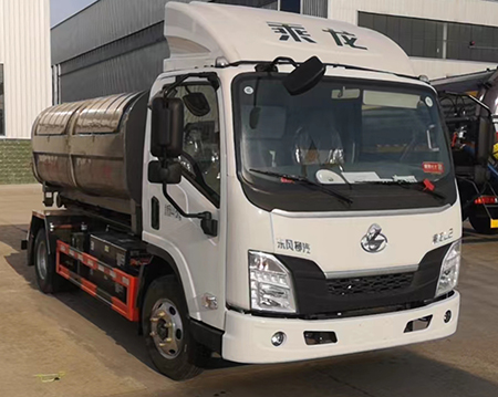 帝王環(huán)衛(wèi)牌HDW5040ZXXLBEV純電動(dòng)車廂可卸式垃圾車公告圖片