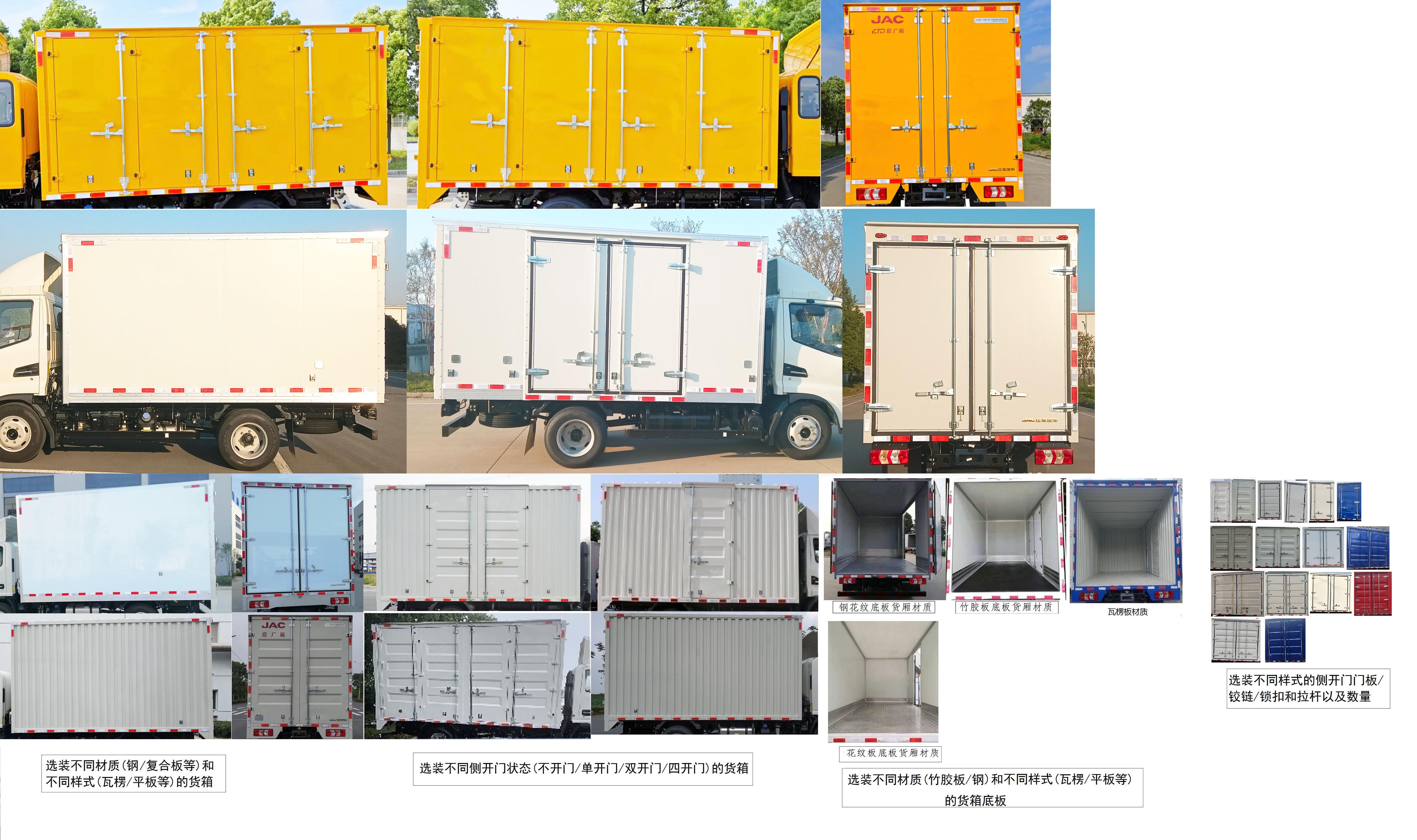 江淮牌HFC5041XXYP33K3B4S廂式運輸車公告圖片