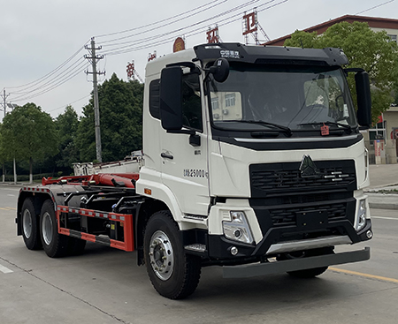 帝王環(huán)衛(wèi)牌HDW5256ZXXZZ6車廂可卸式垃圾車公告圖片