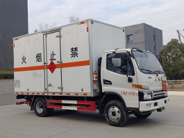 易燃气体厢式运输车