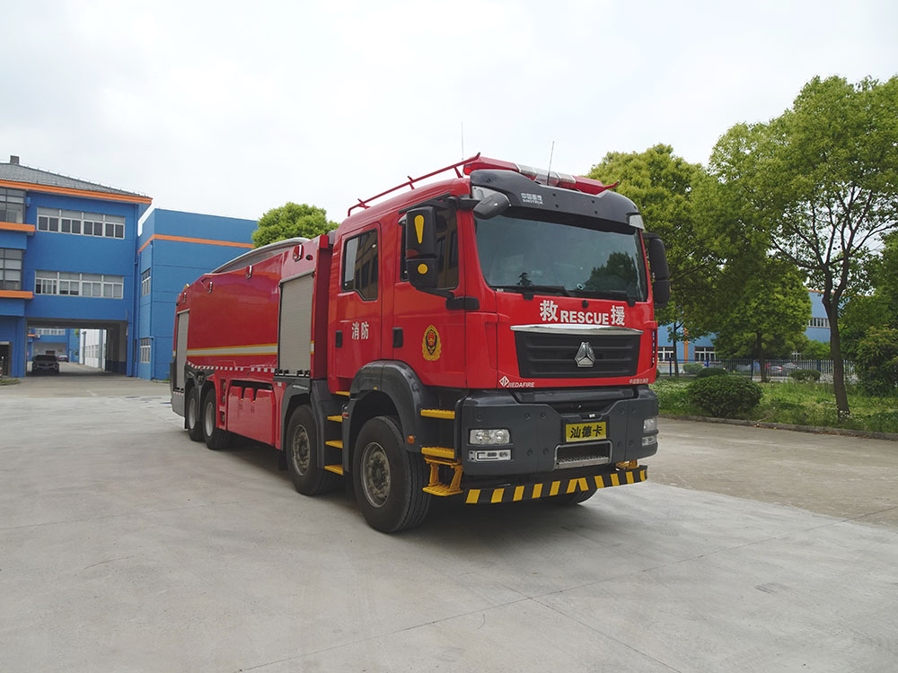 捷达消防牌SJD5390GXFSG180/SDA水罐消防车