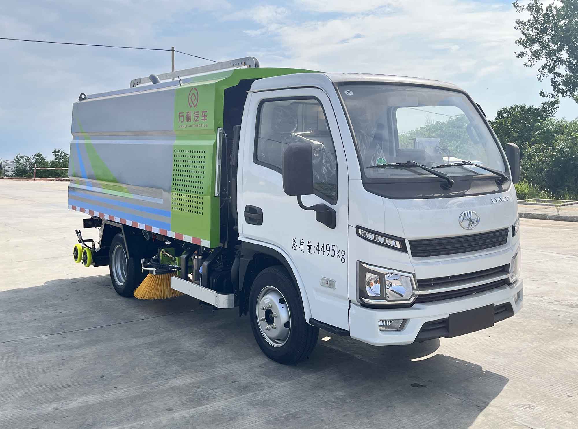 富岩汽车牌HWL5040TXSPG洗扫车