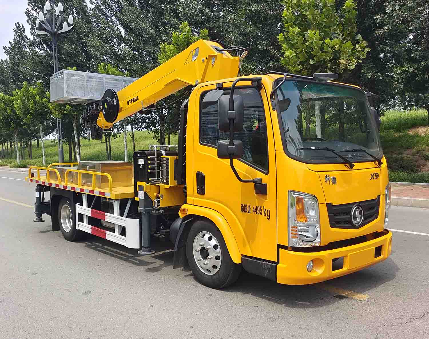 邁德盛牌YAD5040JGKSX6高空作業(yè)車(chē)公告圖片