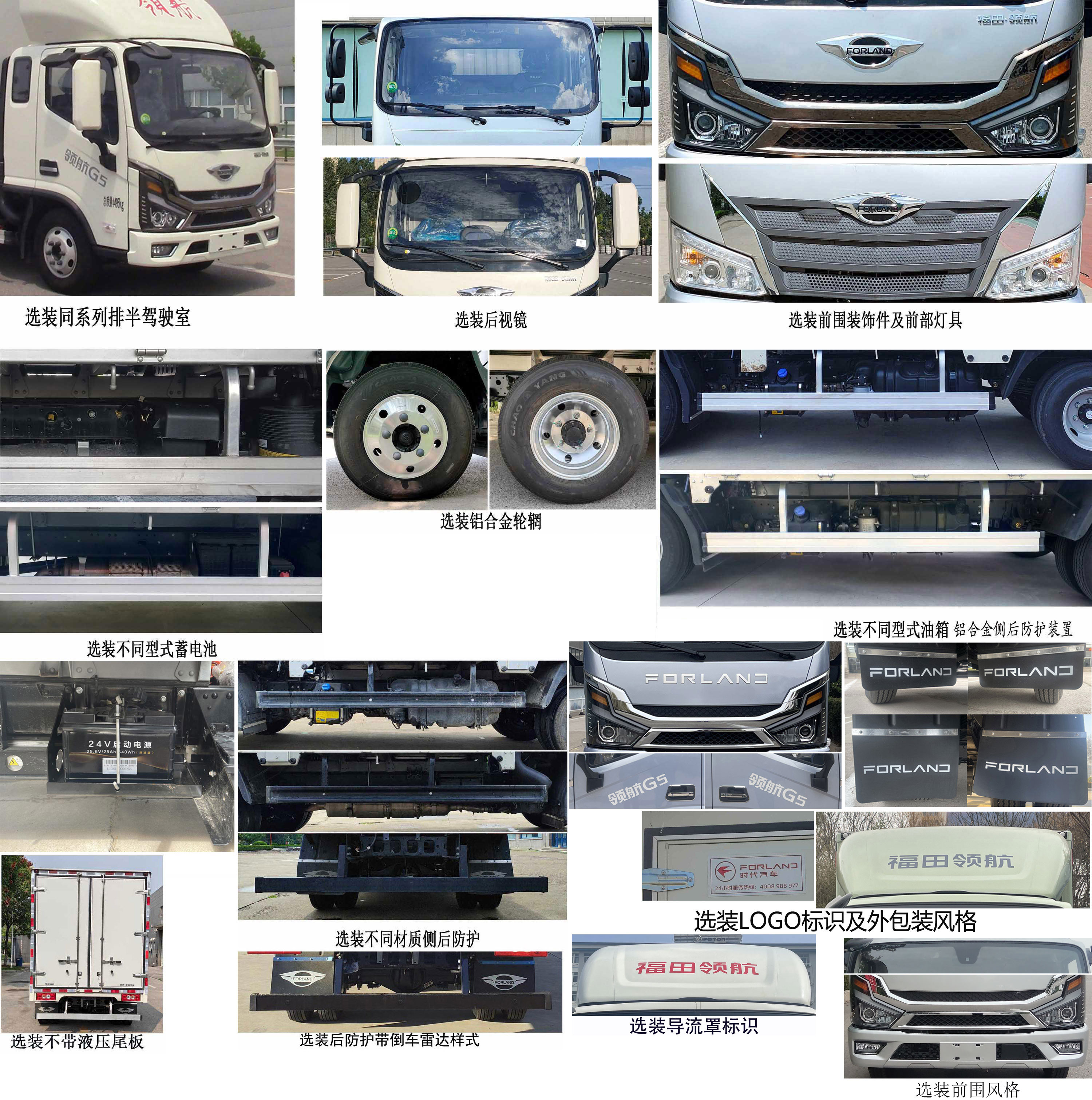福田牌BJ5044XLC8JBA-54冷藏车公告图片