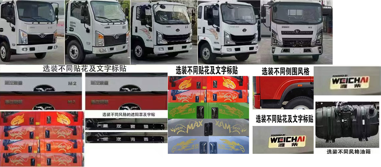 帝王环卫牌HDW5120ZXXZBEV纯电动车厢可卸式垃圾车公告图片
