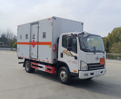 程力牌CL5043XRY6BXW易燃液体厢式运输车