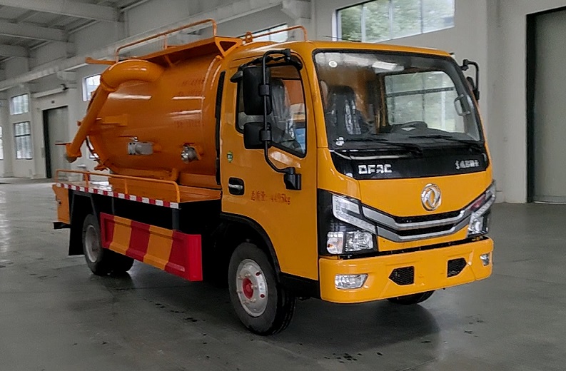 程力威牌CLW5041GQW6XC清洗吸污车图片