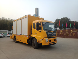 大流量排水抢险车