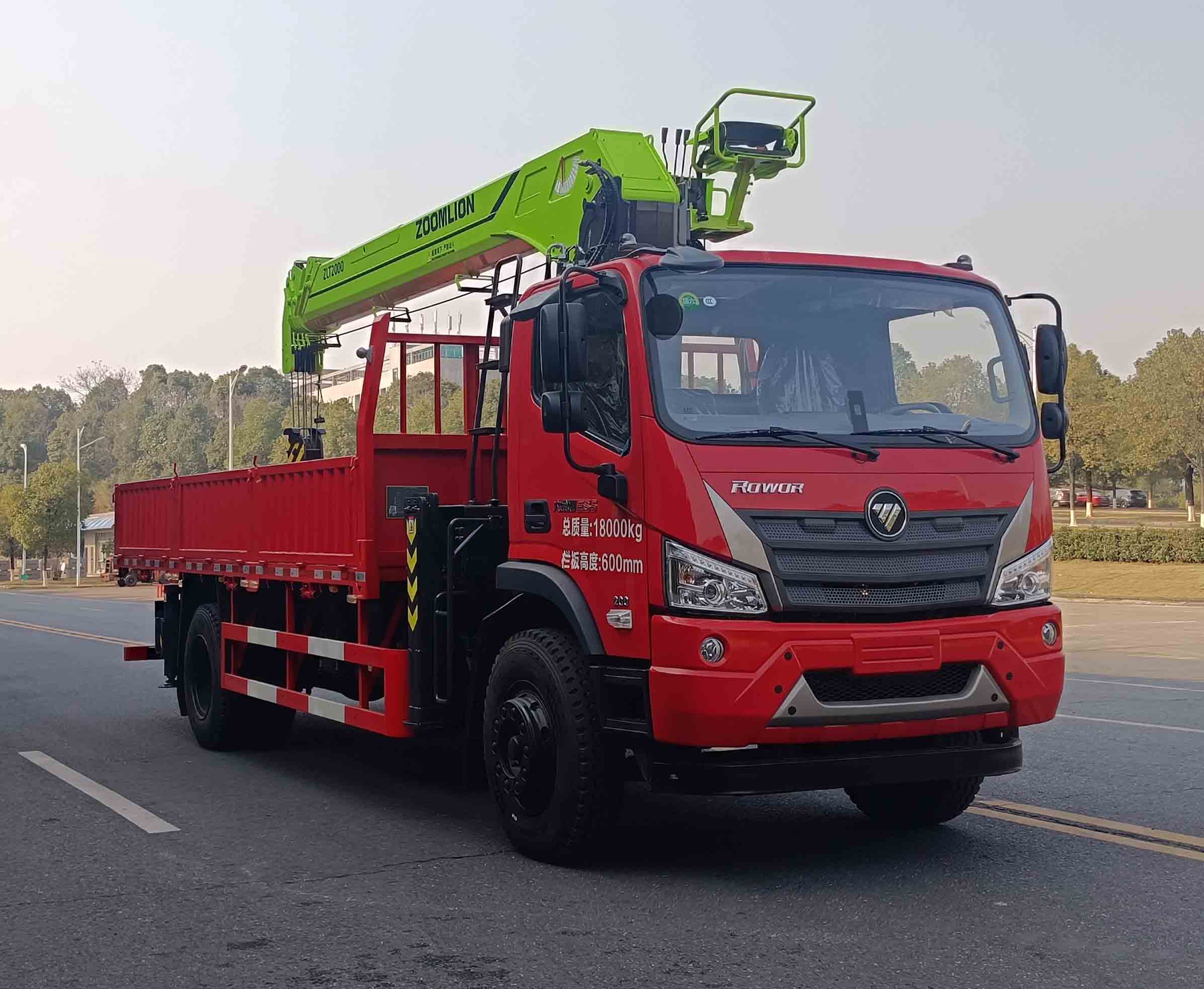ZLJ5180JSQBJ型随车起重运输车图片
