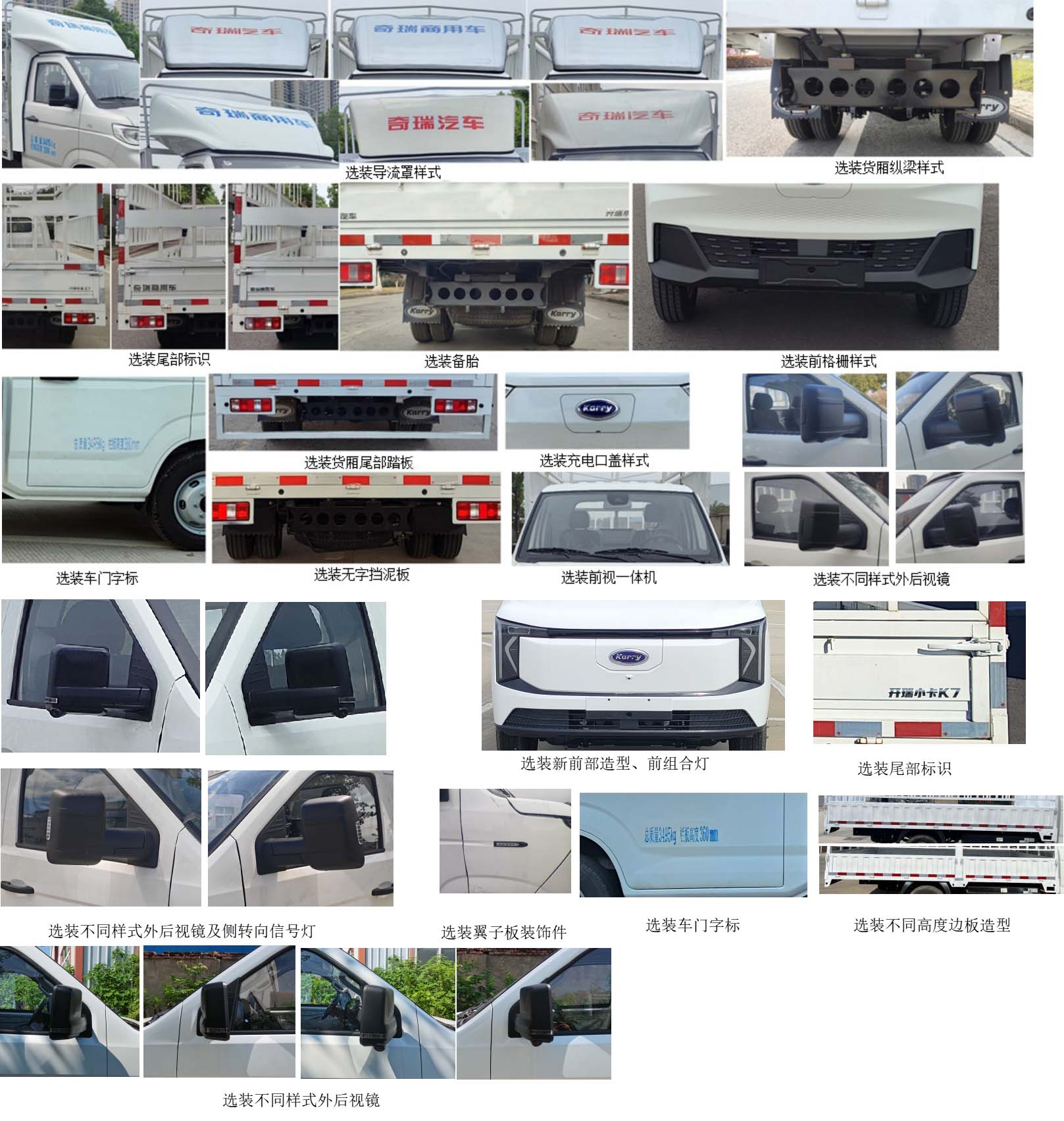 開(kāi)瑞牌SQR5032CCYBEVH31純電動(dòng)倉(cāng)柵式運(yùn)輸車(chē)公告圖片