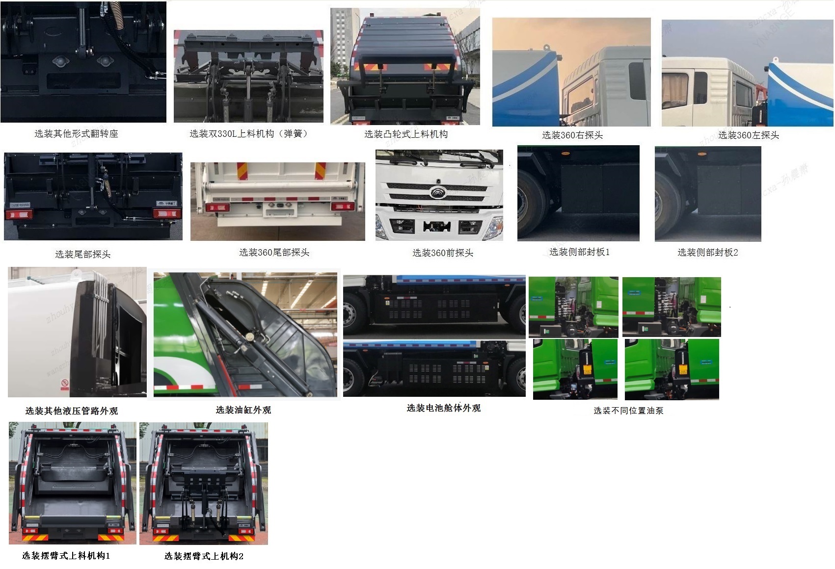 宇通牌YTZ5186ZYSD0BEV純電動壓縮式垃圾車公告圖片