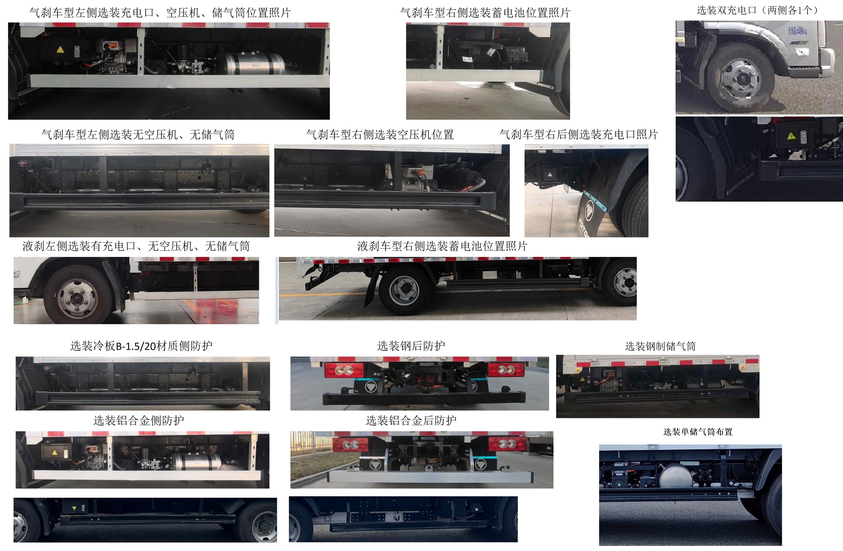 福田牌BJ5040CCYEVZ2純電動倉柵式運輸車公告圖片