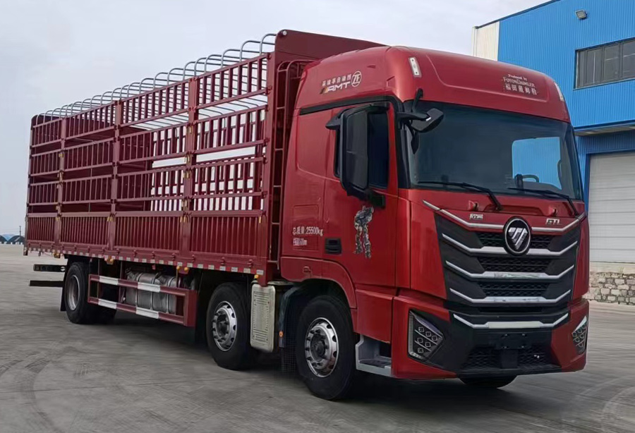 歐曼牌BJ5269CCYY6HPL-03倉柵式運(yùn)輸車公告圖片