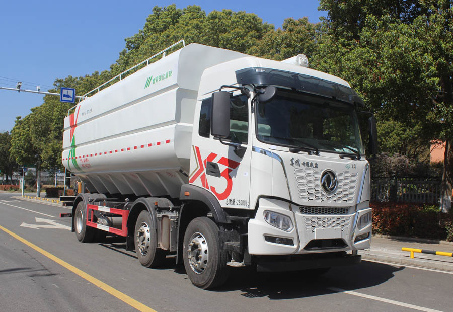 潤(rùn)知星牌SCS5255ZSLDFV6散裝飼料運(yùn)輸車公告圖片