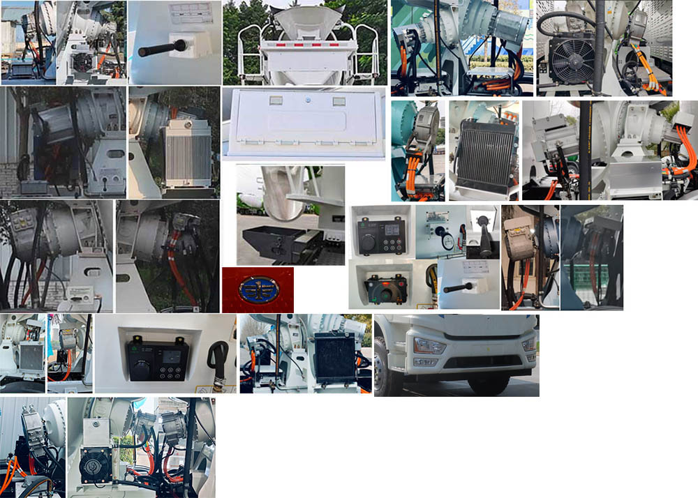 凌宇牌CLY5315GJB29BEV9純電動混凝土攪拌運輸車公告圖片