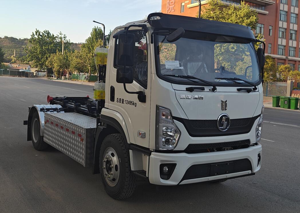 驰远牌BSP5120ZXXBEV纯电动车厢可卸式垃圾车