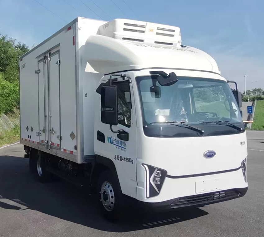 開瑞牌SQR5042XLCBEVH75純電動冷藏車公告圖片