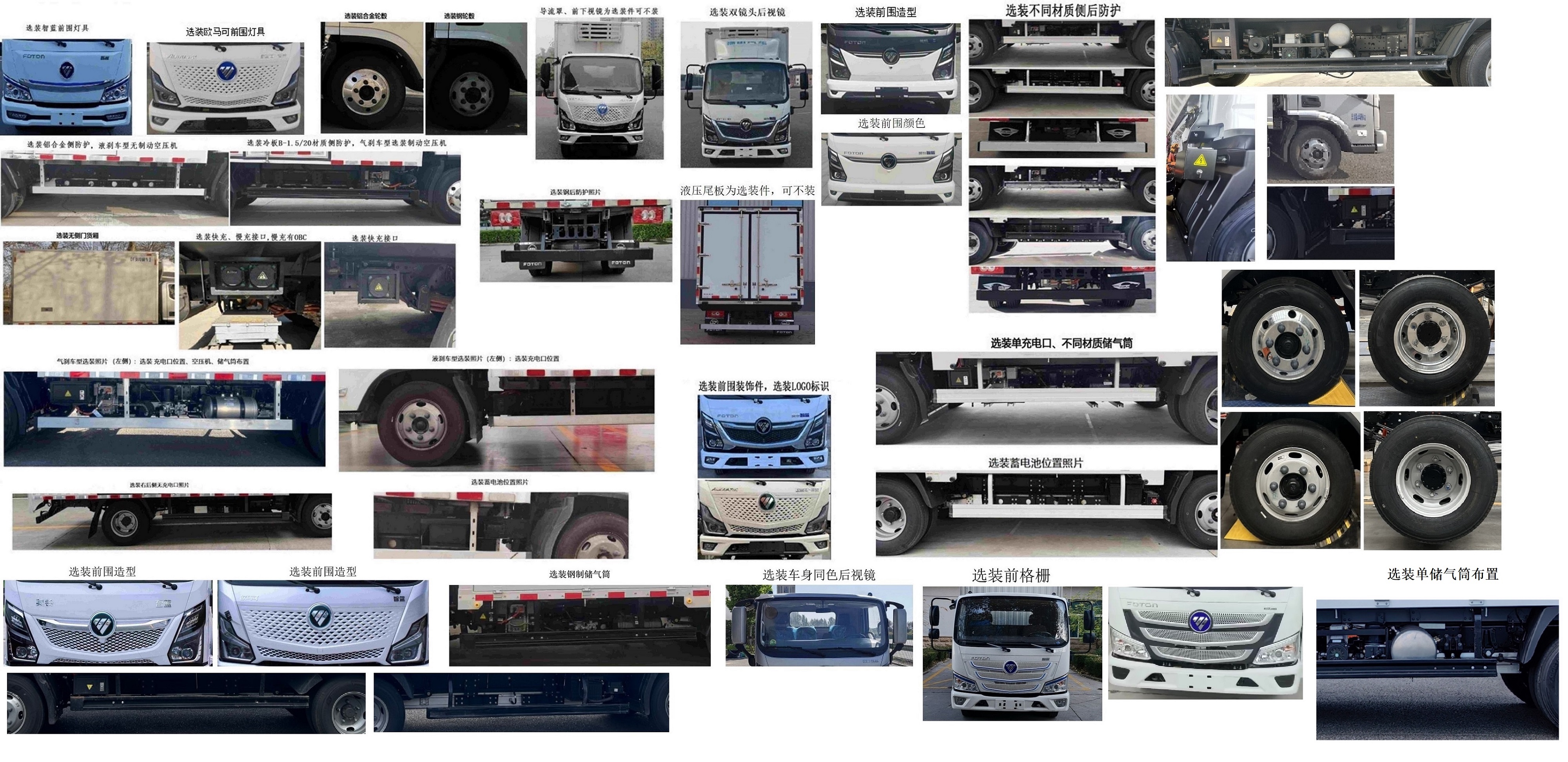 福田牌BJ5040XLCEVZ2纯电动冷藏车公告图片